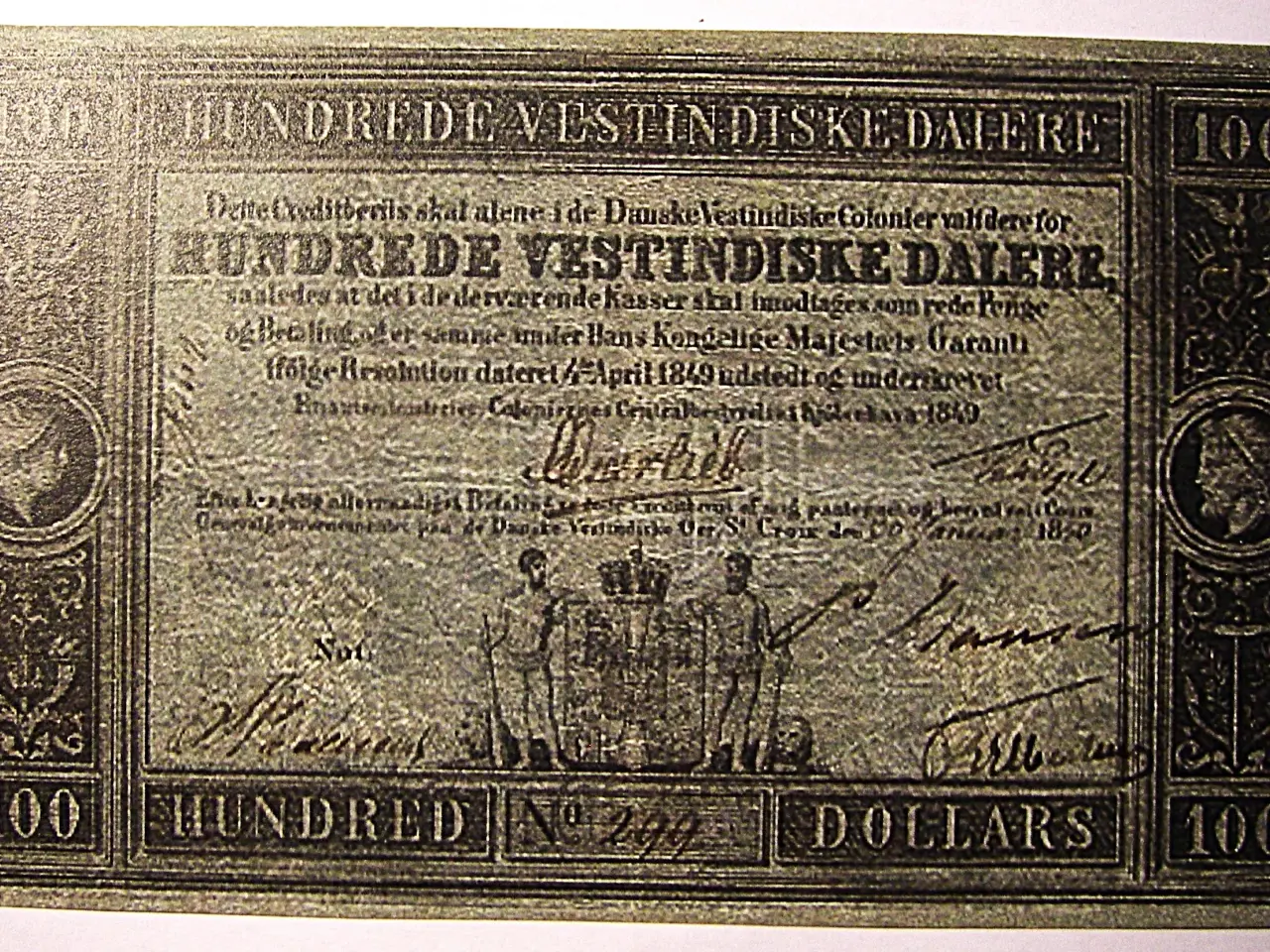 Billede 9 - Dansk Vestindien sedler