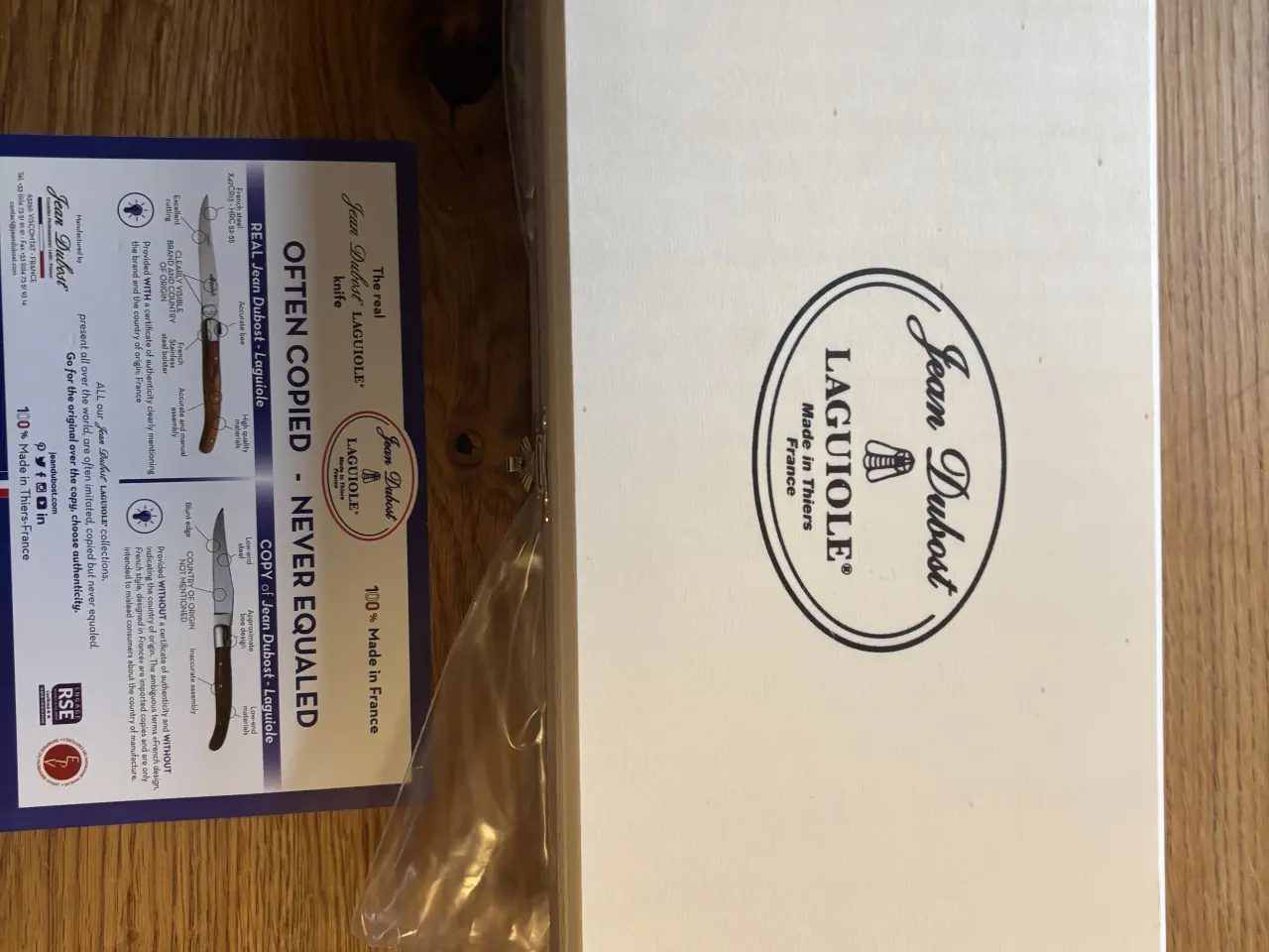 Billede 5 - Jean Dubost Laguiole steak knive - 6 stk