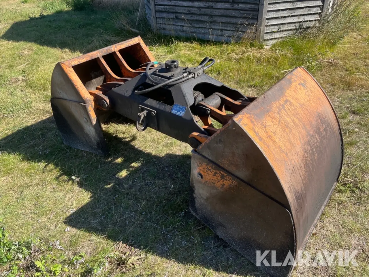 Billede 4 - Sten- og asfaltgrab Hema CaGS90-500 med aftagelige sider
