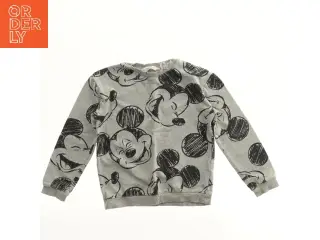Børne sweatshirt med Mickey Mouse print fra H&M (str. 134)