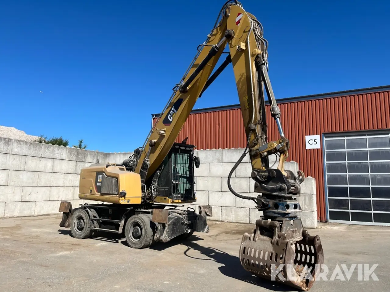 Billede 2 - Sortermaskine Caterpillar MH3022 med hævebart førerhus