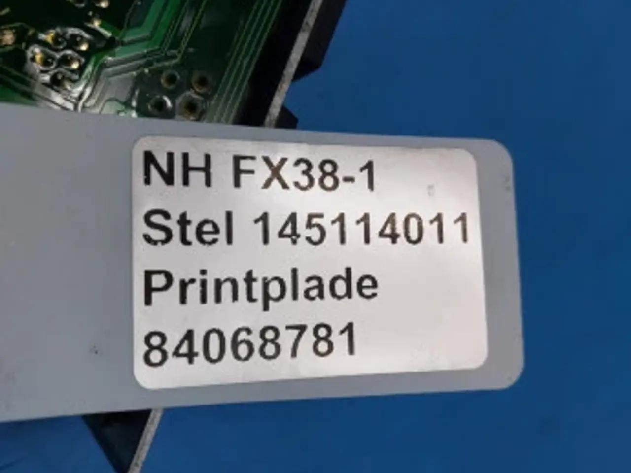 Billede 15 - New Holland FX38 Printplade 84068781