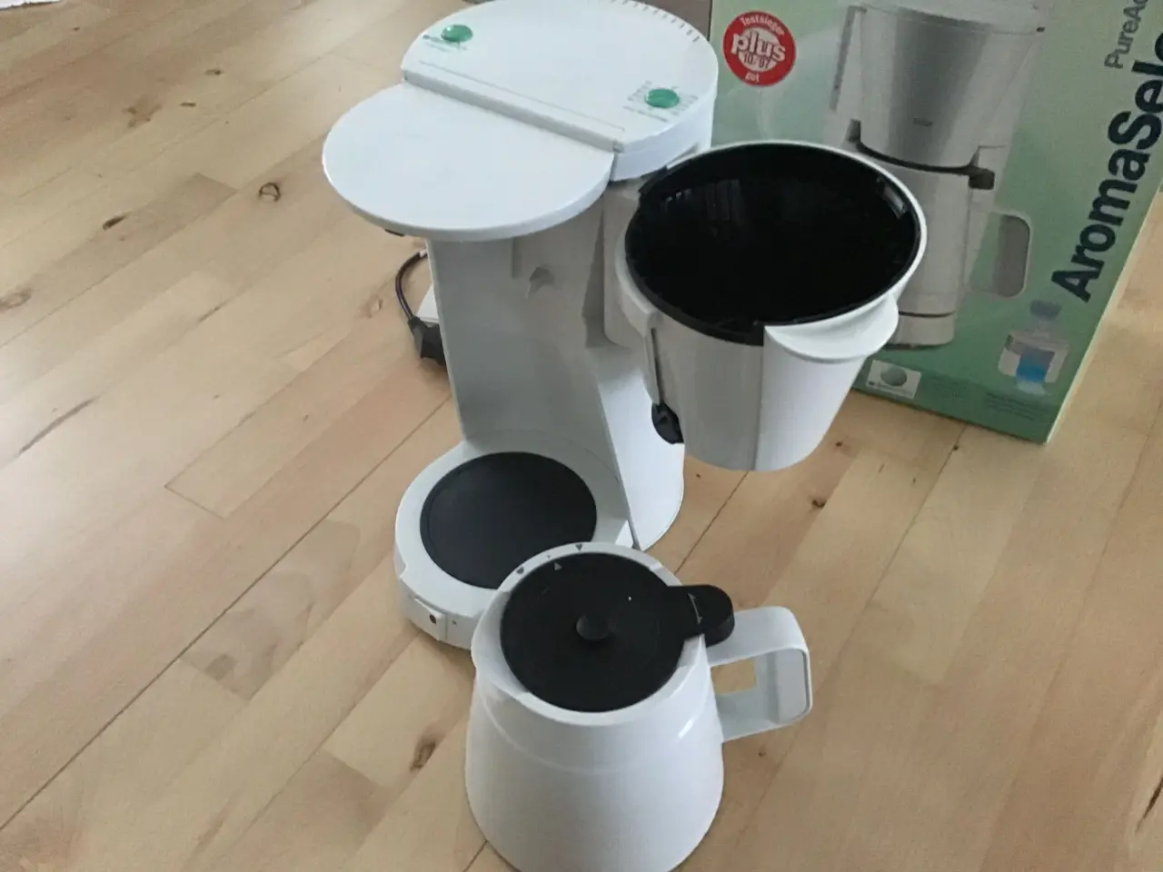 Billede 1 - Kaffemaskine Braun hel Ny 1250wat med termokande