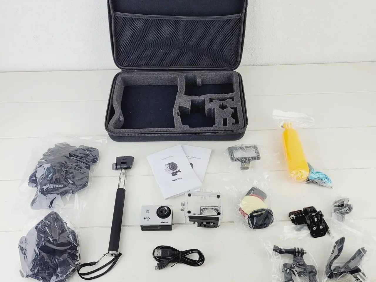 Billede 1 - ⭐️- Prixton DV609 Multisport Videokamera + 13-delt