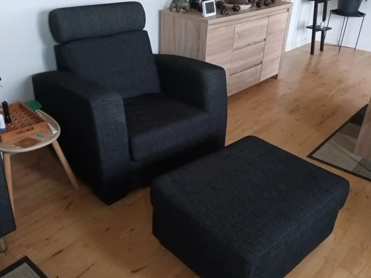 Billede 3 - Sofa + lænestol+puf