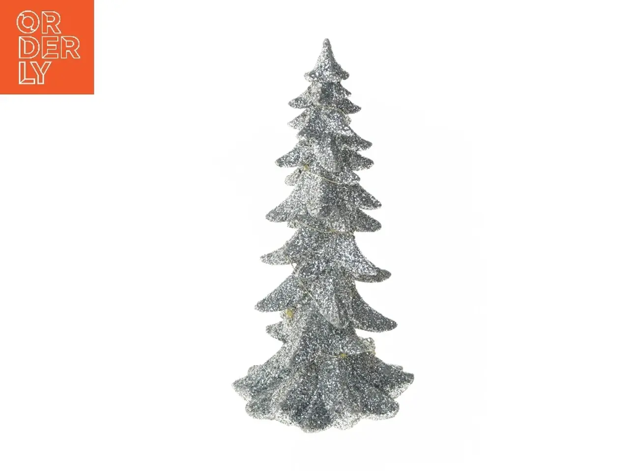 Billede 1 - Glitter dekorationstræ (str. 25 cm)