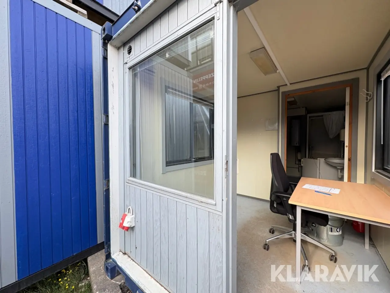 Billede 7 - Vagtcontainer med toilet og bad