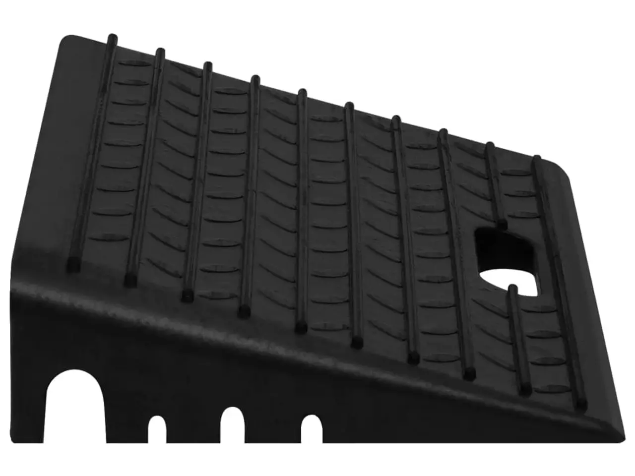 Billede 4 - Kantstensramper - 2 stk. gummi 50 × 30 × 11 cm, sort