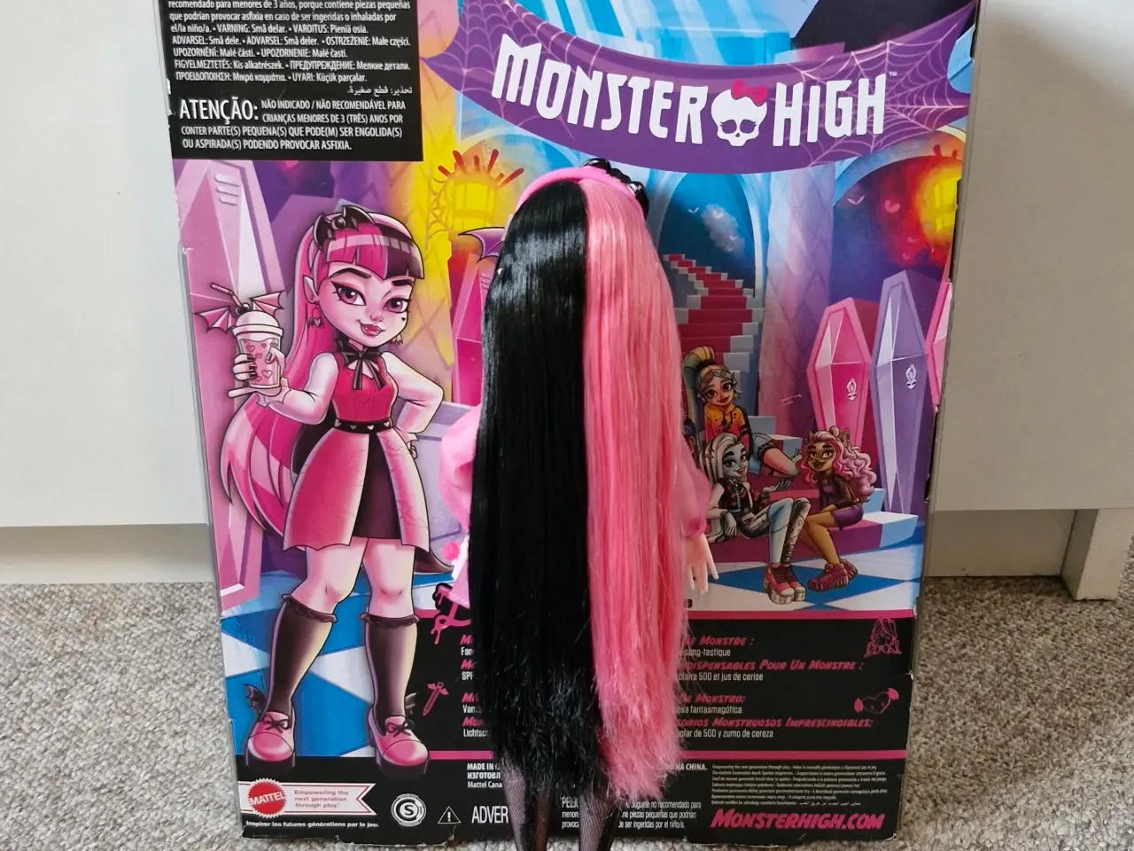 Billede 3 - Monster High, G3 Draculaura Core Dukke, HHK51