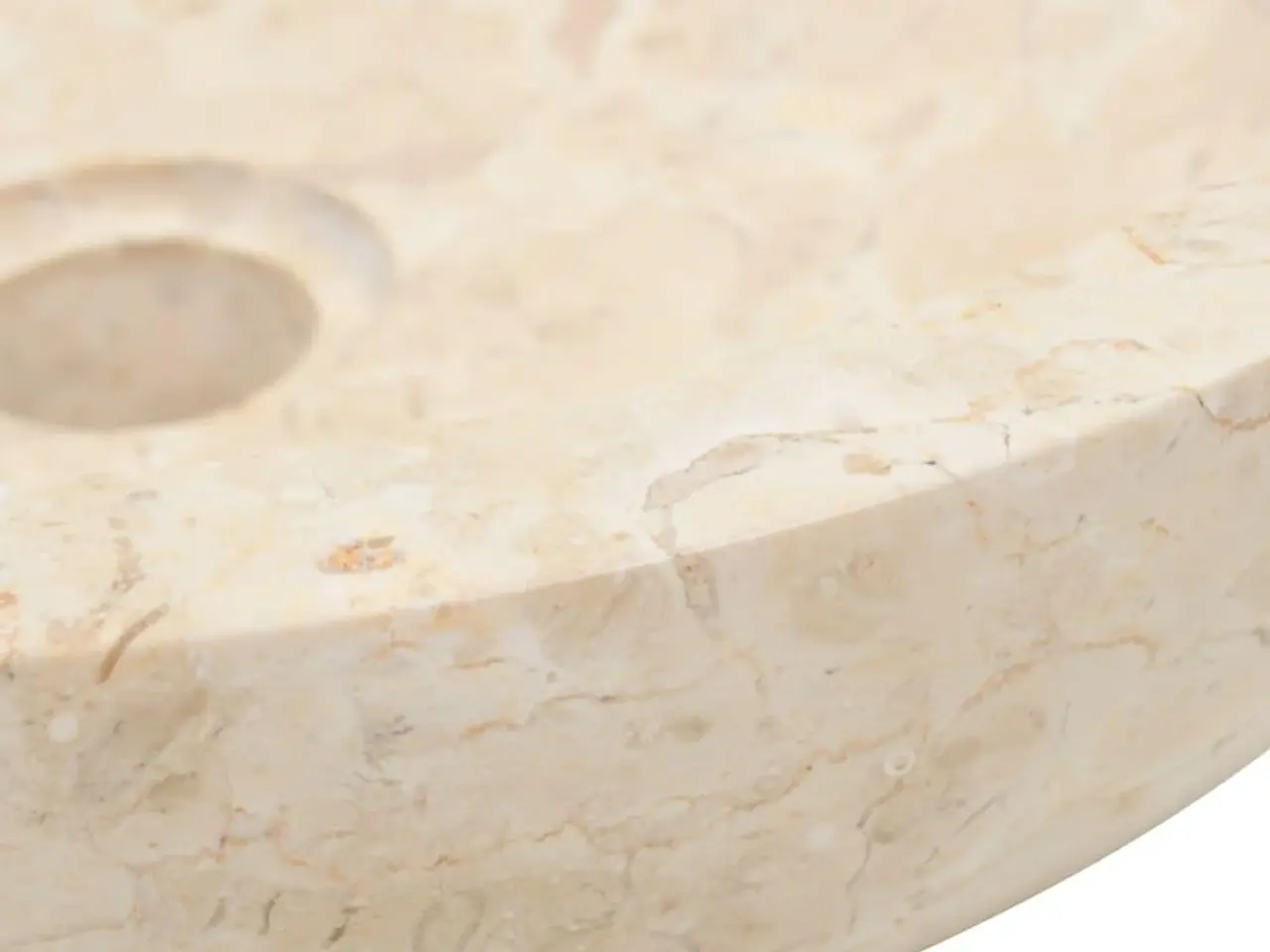 Billede 6 - Håndvask i marmor - cremefarvet 40 × 12 cm