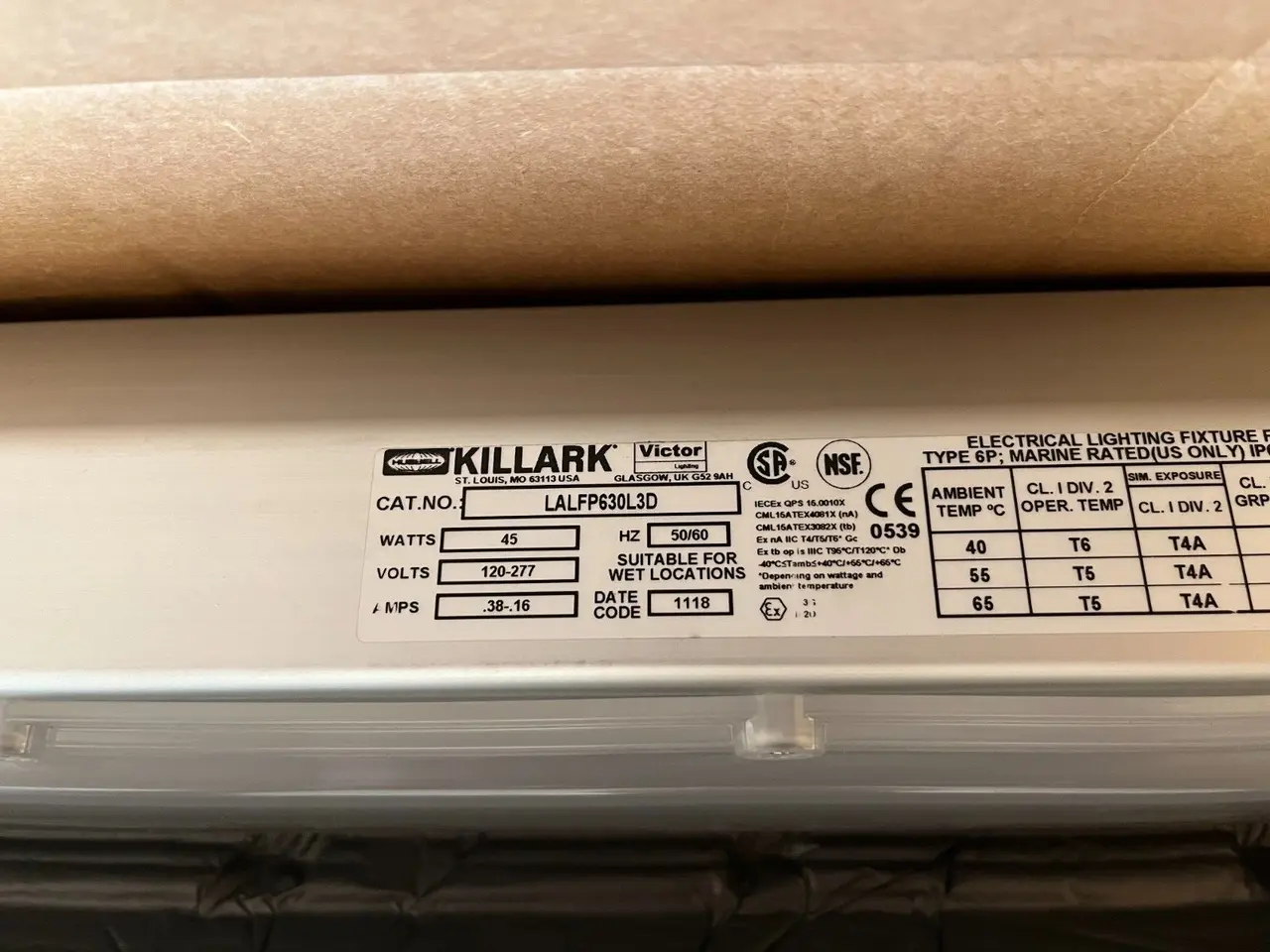 Billede 4 - Killark LALFP630L3D 45W LED Hazardous Location
