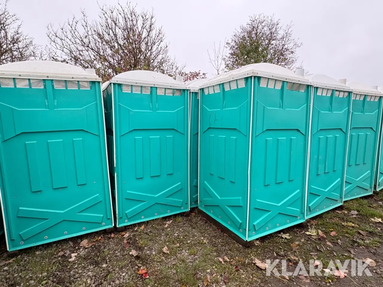 Billede 1 - Toiletskur 5styk Poly portables