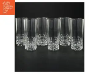 Sæt med 6 vandglas (str. 14x7 cm)