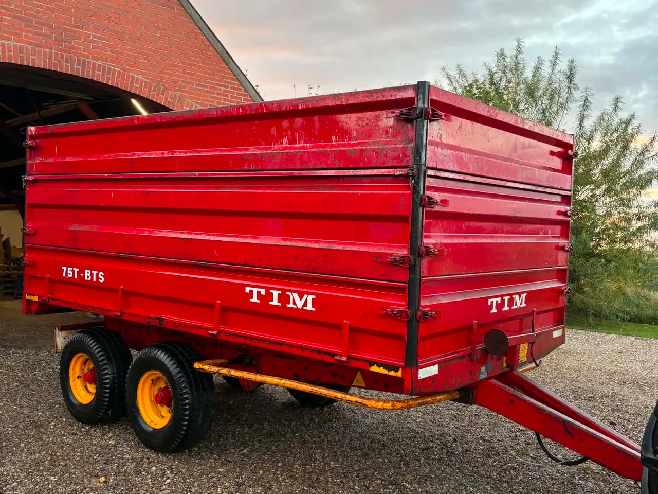 Billede 1 - TIM 7,5 Tons Tipvogn med bogie