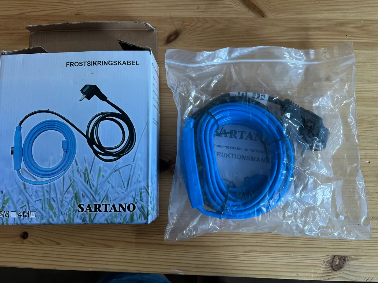 Billede 4 - NY 4 Meter Lang Frostsikringskabel.