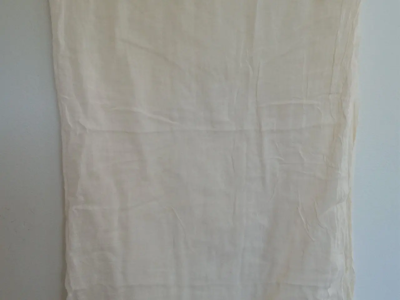 Billede 2 - Tørklæde, beige, str. 97 x 174 cm