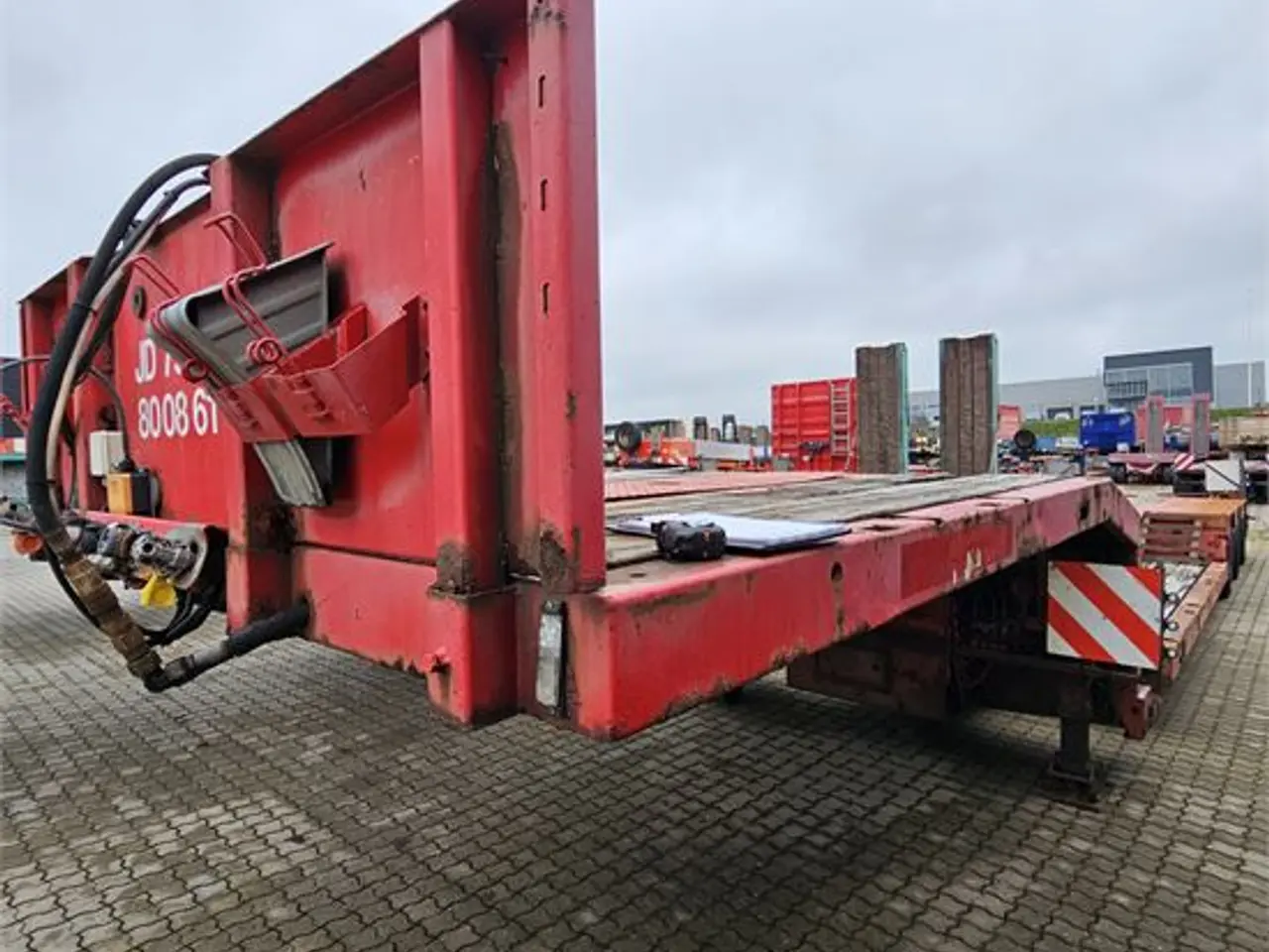 Billede 5 - Doll Low loader - with pull-out extension