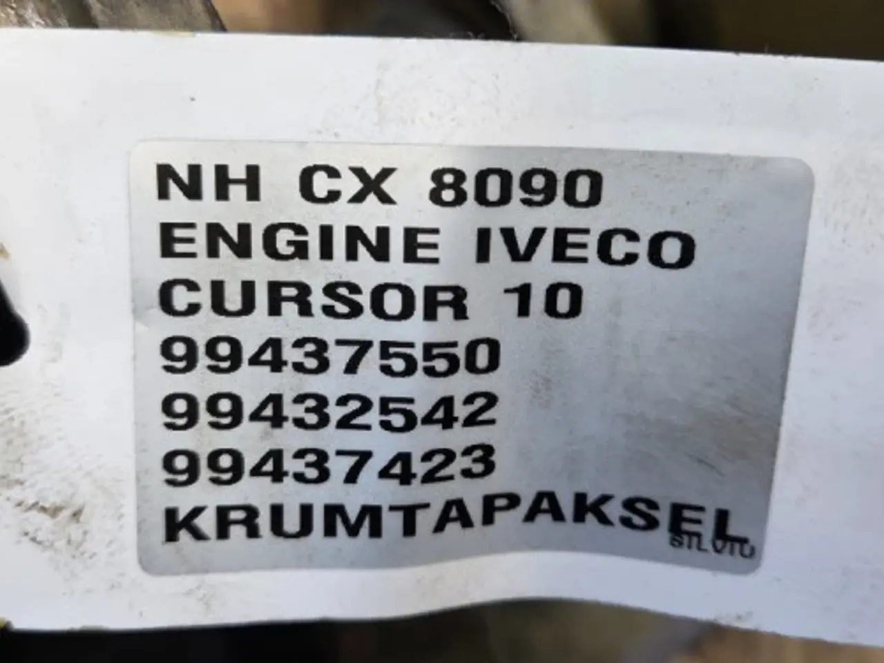 Billede 28 - Iveco Cursor10 Krumtapaksel 99437550