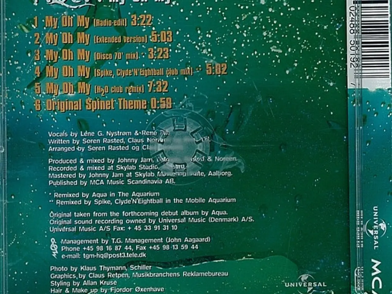 Billede 3 - Aqua – My Oh My – CD