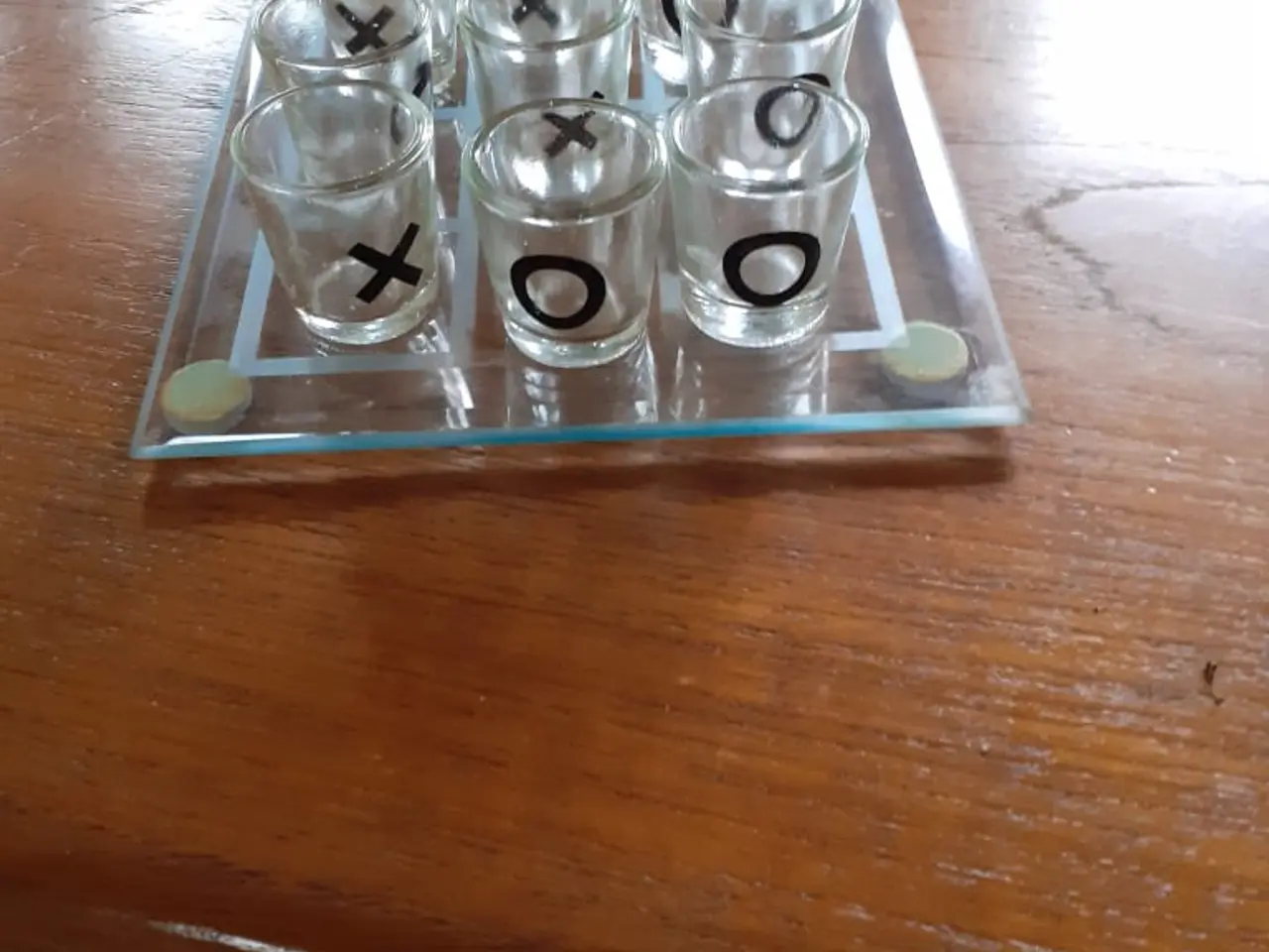 Billede 1 - Kryds og bolle spil med shots glas
