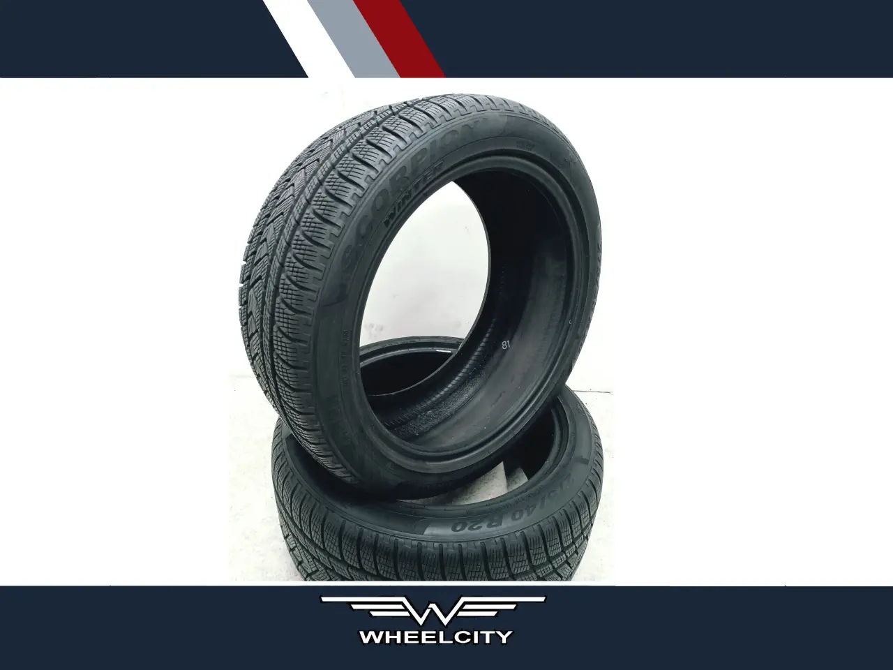 Billede 1 - vinterdæk - 275/40R20 106V Pirelli (4 stk)