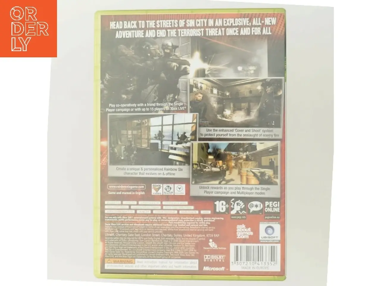 Billede 3 - Xbox 360: Tom Clancy's Rainbow Six: Vegas 2 (DVD)