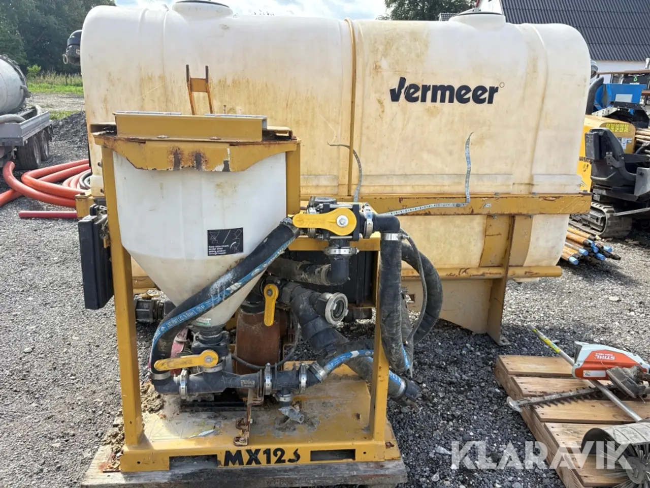 Billede 1 - Blandeanlæg til boremudder Vermeer Mx125