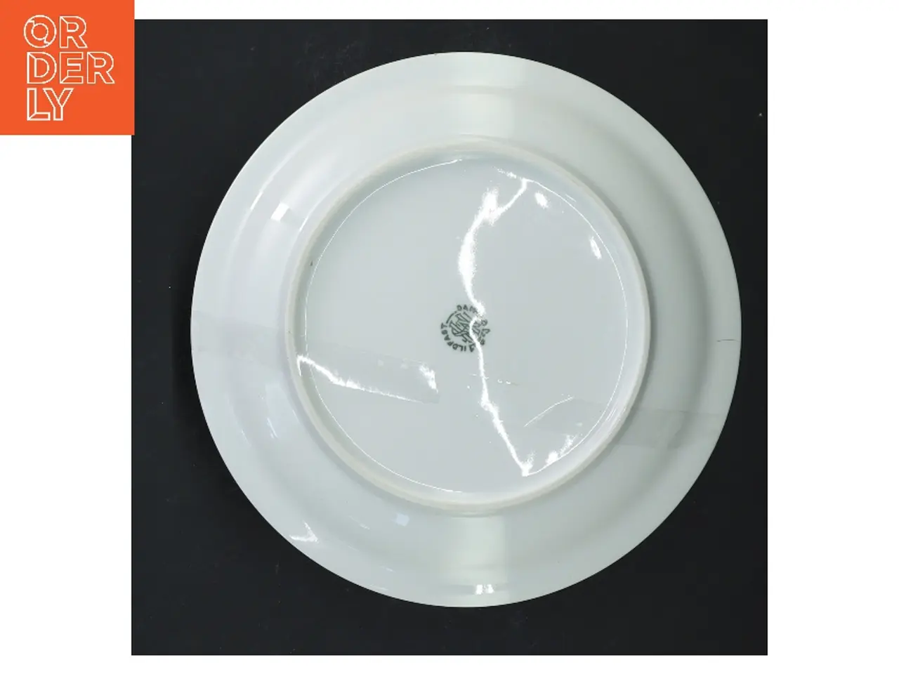 Billede 2 - Blå dråbe Porcelæn tekop og tallerken sæt (str. 10-18 cm)