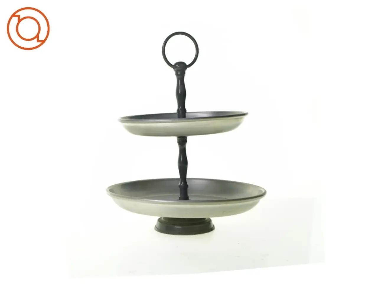 Billede 1 - Kage opsats i metal (str. 32 cm 23 cm 19 cm)