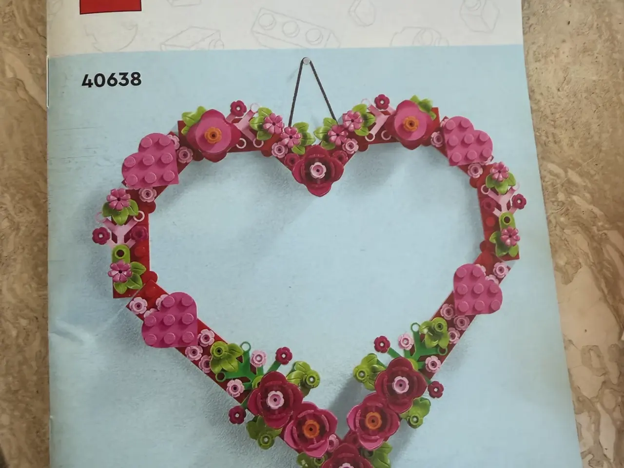 Billede 2 - LEGO 40638 Hjerteornament – Blomsterhjerte 🌸❤️