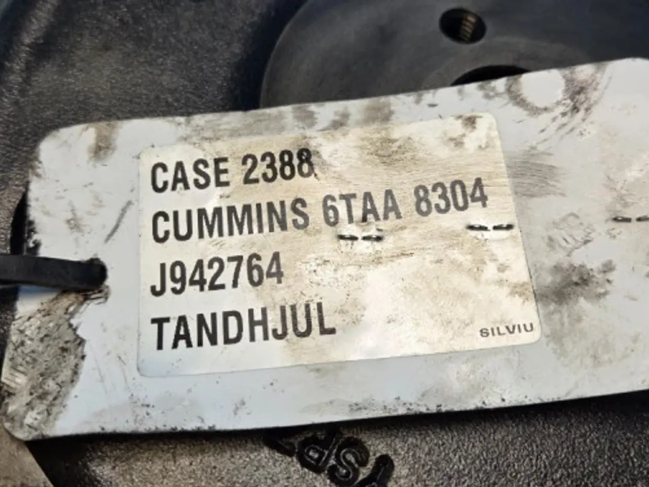 Billede 12 - Cummins 6TAA-8304 Tandhjul J942764