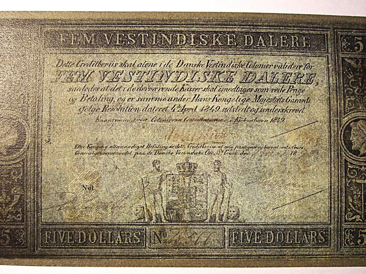 Billede 3 - Dansk Vestindien sedler