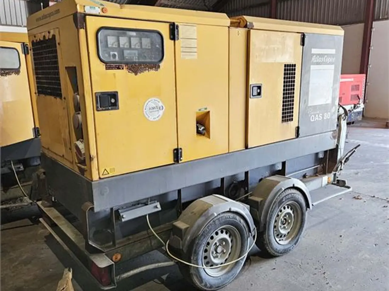 Billede 9 - Atlas Copco QAS 80 - 80 kVA / 64 KW