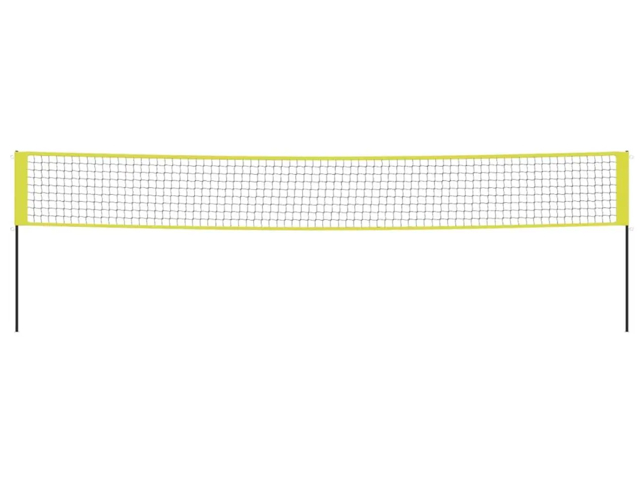 Billede 3 - Volleyballnet 823 × 244 cm i PE - gul/sort med tilbehør
