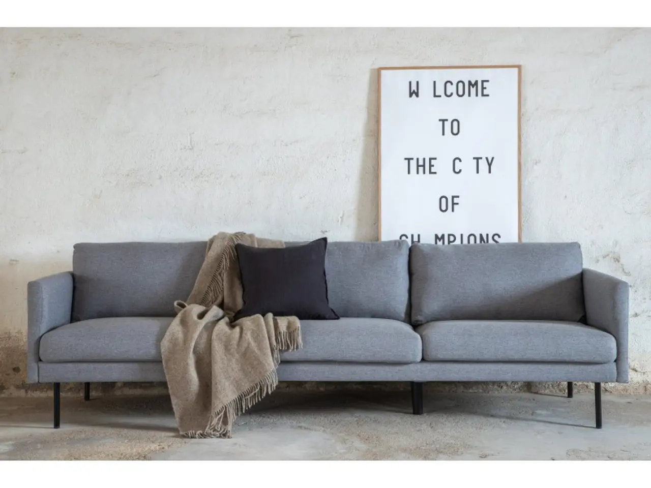 Billede 10 - Zoom 3 personers Sofa  - Grå