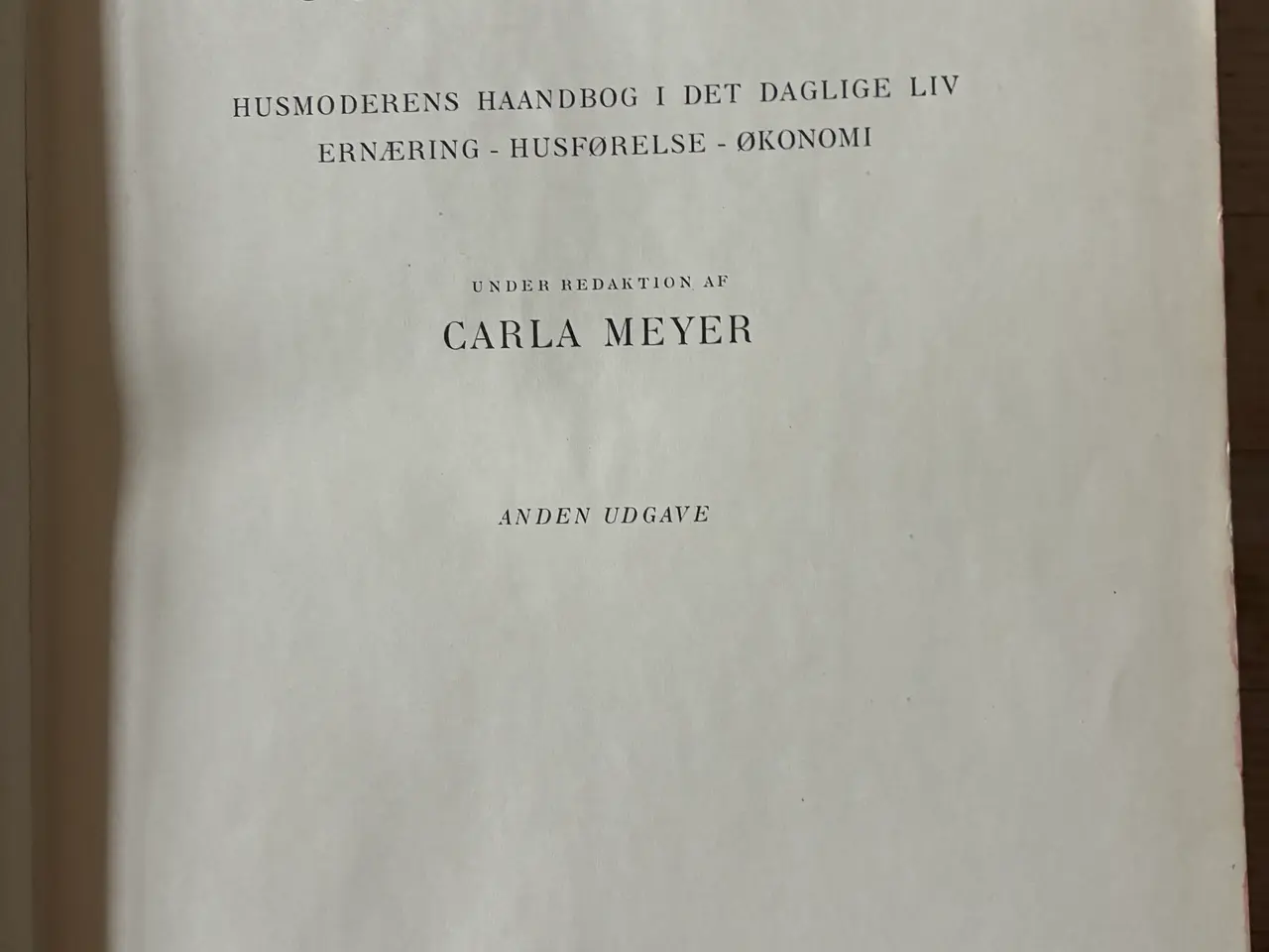 Billede 2 - Nutidsmad og husførelse, Carla Meyer red.