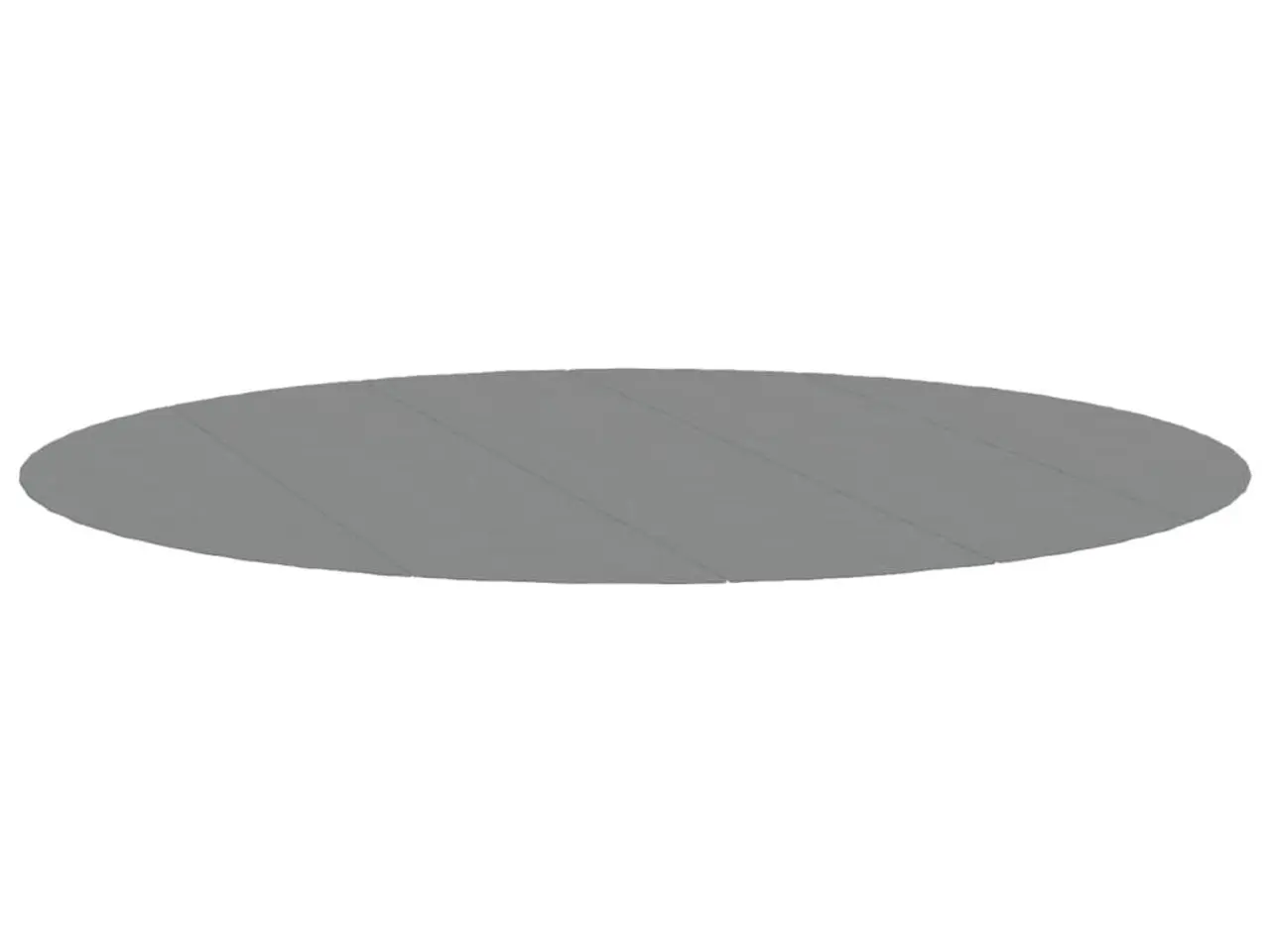 Billede 3 - Poolunderlag Ø550 cm i polyester-geotekstil - lysegrå