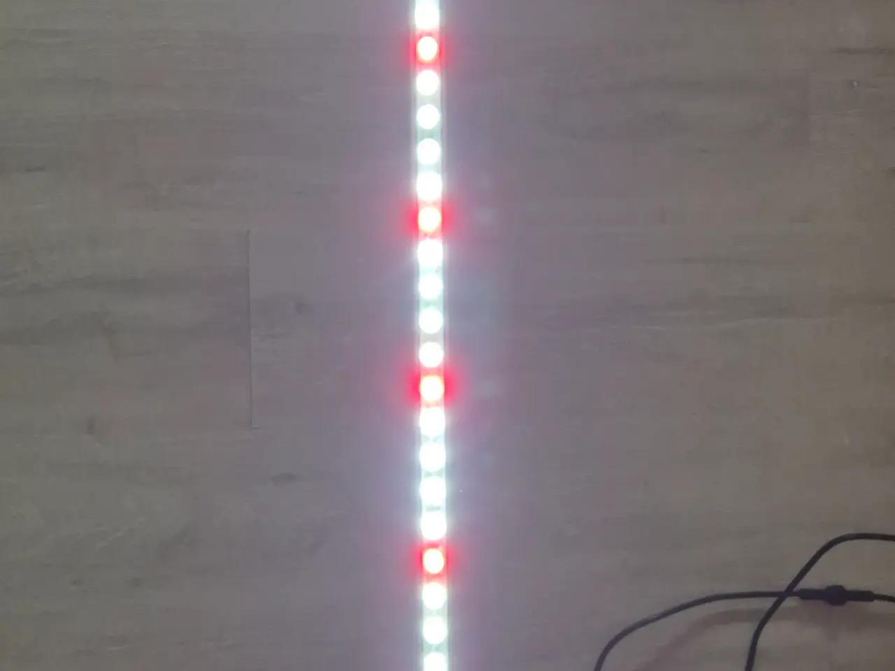 Billede 3 - JMB Aqualight Led, 124 cm, 36W, hvid/rød