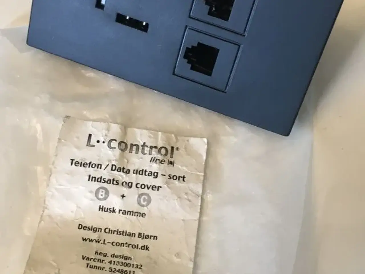 Billede 6 - Antenne vægdåse Sløjfedåse model Frøja T4C-G