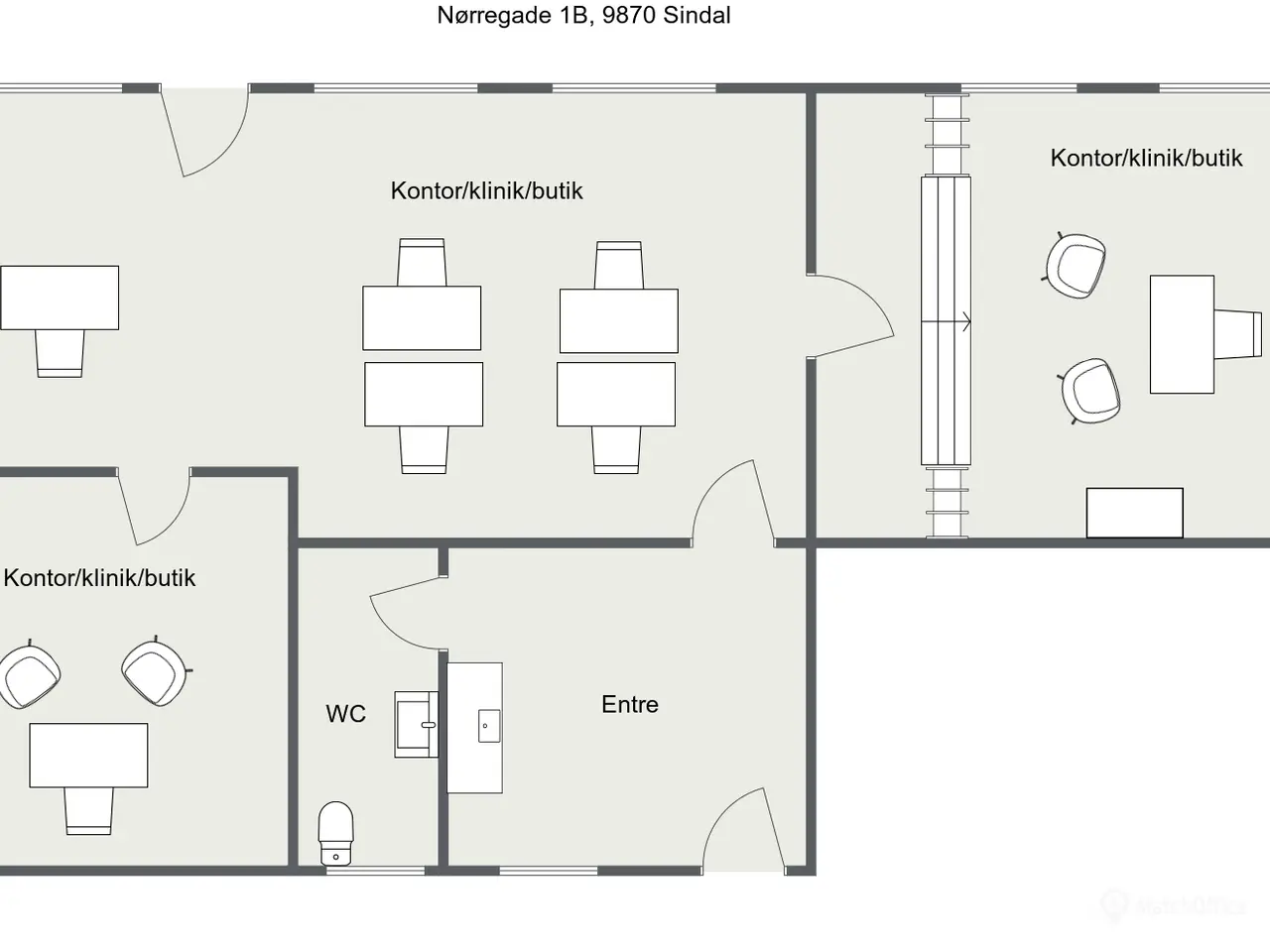 Billede 9 - erhvervslokale på 147 m² centralt i Sindal