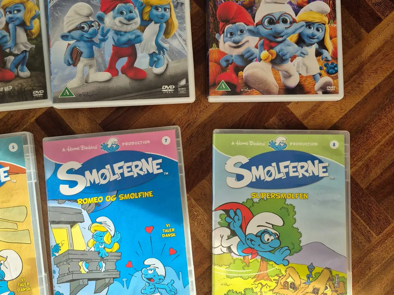 Billede 3 - Smølfe dvd film forskellige titler