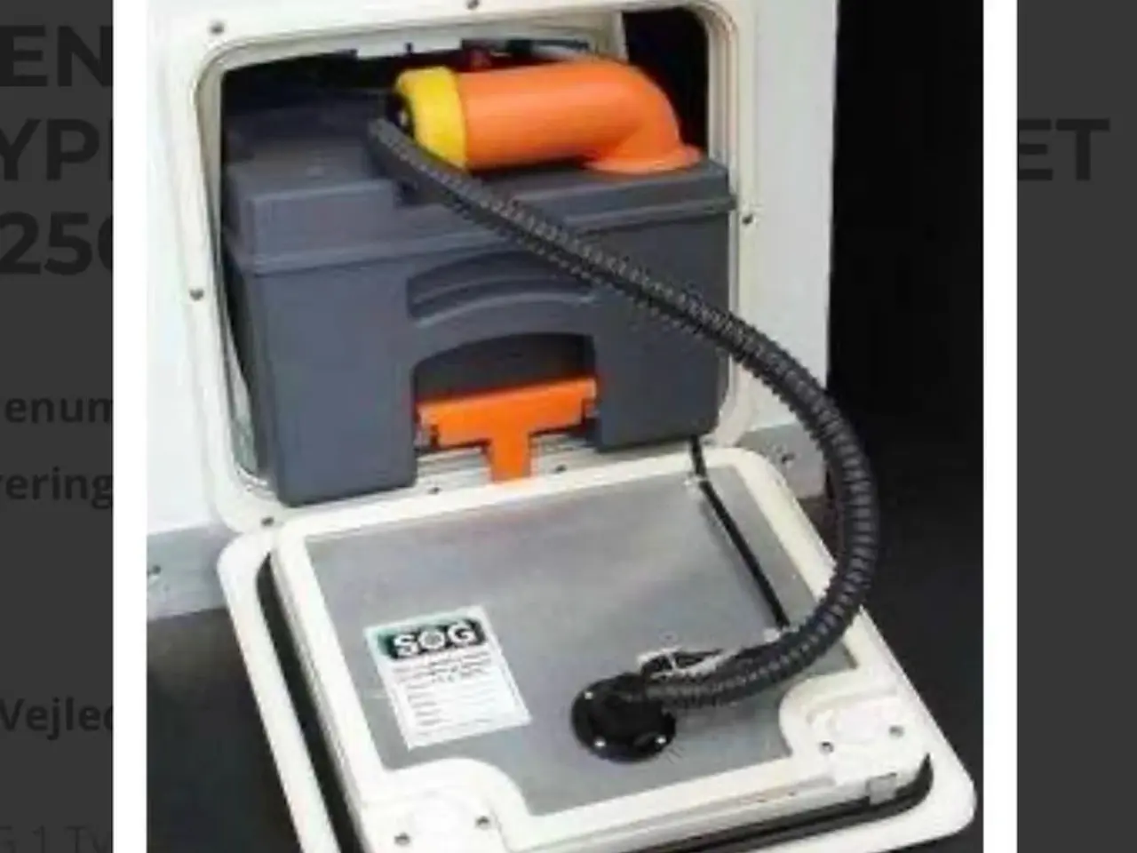 Billede 1 - Udluftning til campingtoilet SOG