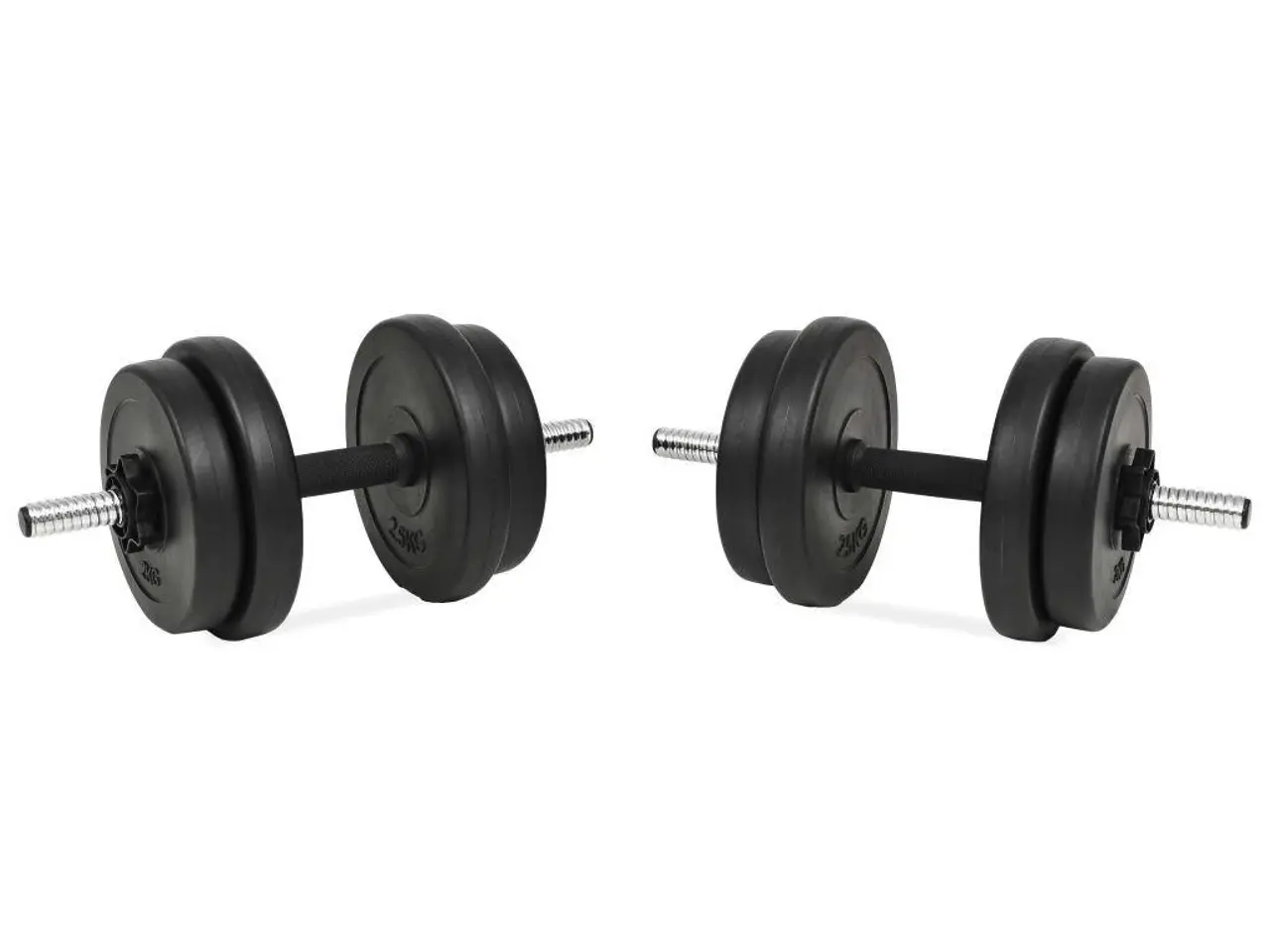 Billede 2 - Håndvægtsæt 20 kg - 14 dele