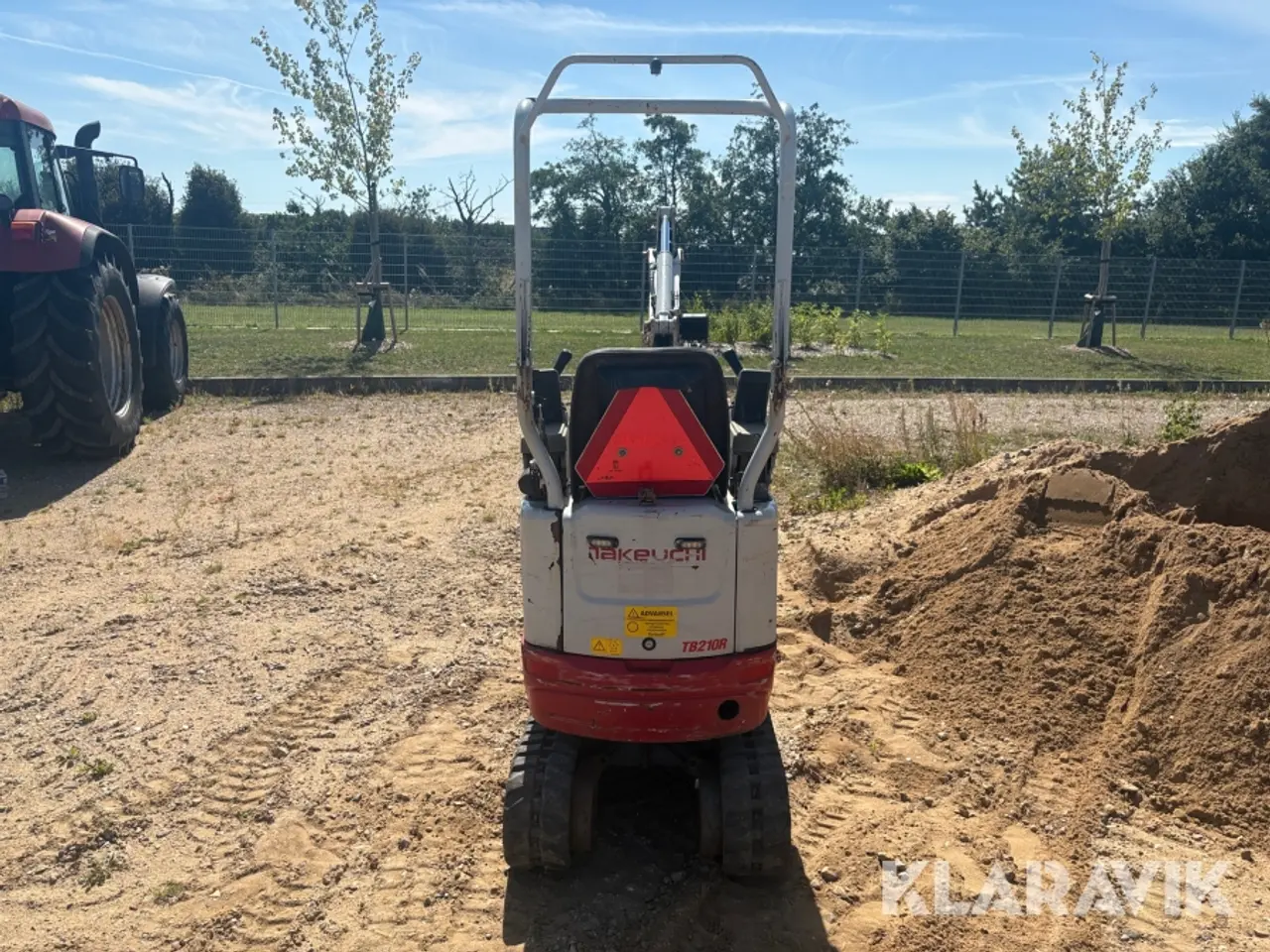 Billede 4 - Minigraver Takeuchi TB210R med tilbehør