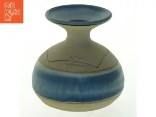 Vintage vase/lysholder i to dele fra Finke Keramik (str. Ø 8,5 cm)