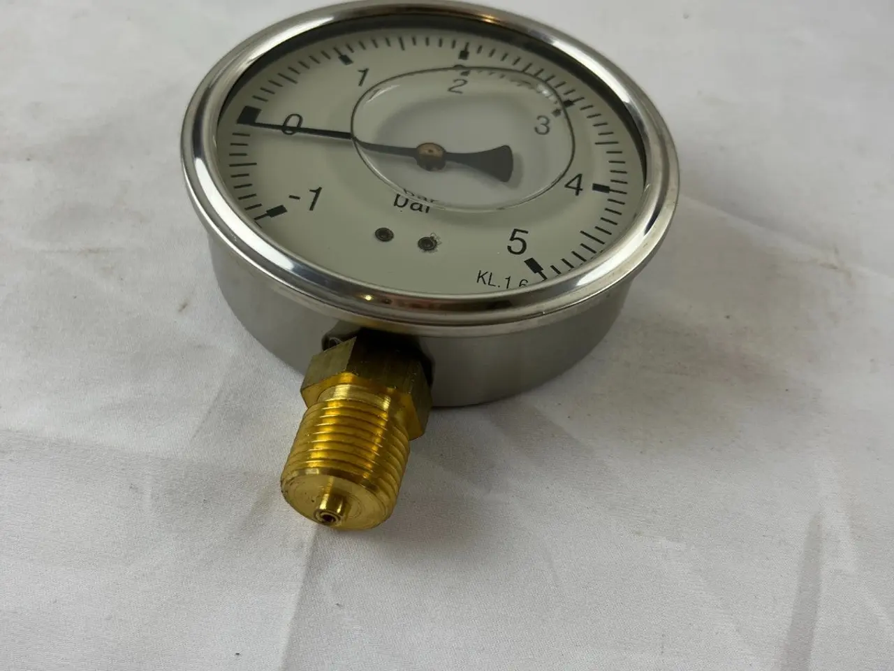 Billede 4 - Pressure Gauge P1555L -1 To +5 Bar 4in Dial 1/2 LM