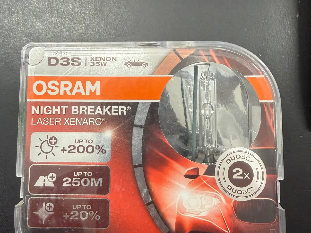 Billede 1 - 1 stk OSRAM Xenarc Night Breaker Laser D3S