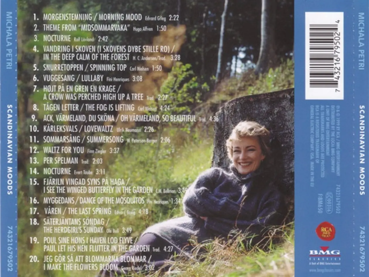 Billede 2 - Michala Petri, London… – Scandinavian Moods – CD