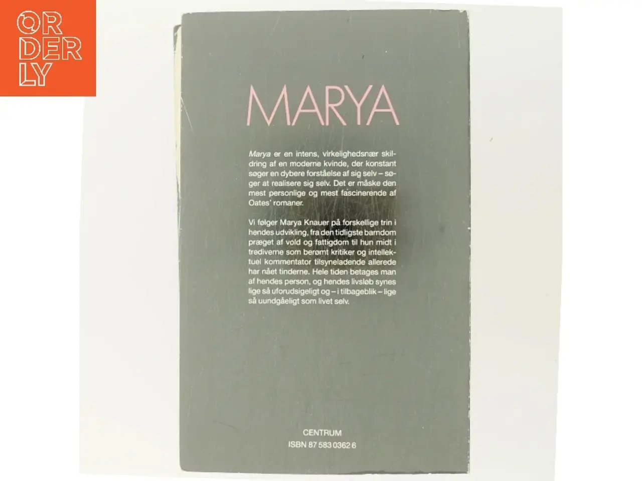 Billede 3 - Marya af Joyce Carol Oates (Bog)