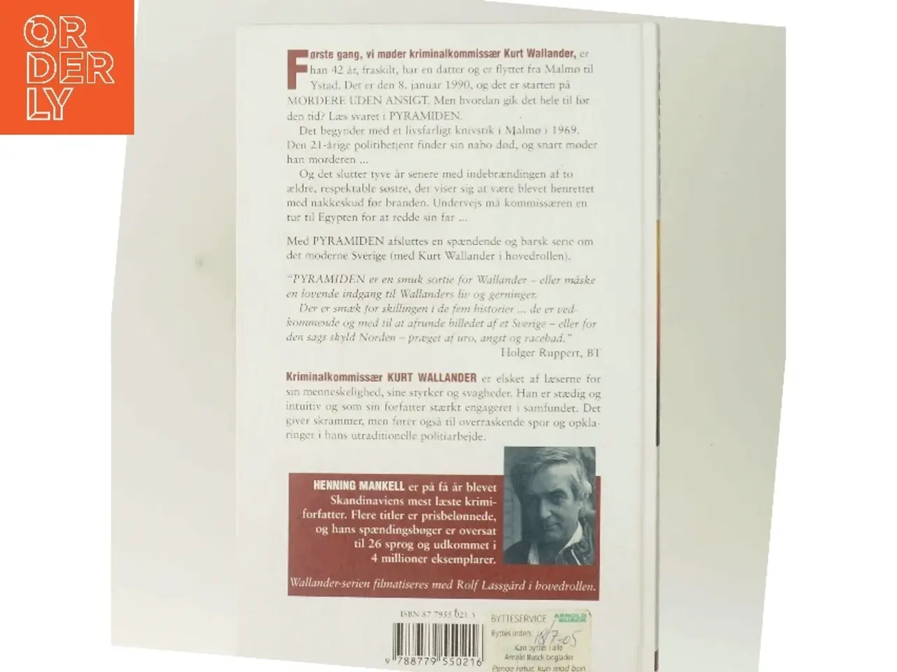 Billede 3 - Pyramiden af Henning Mankell (Bog)
